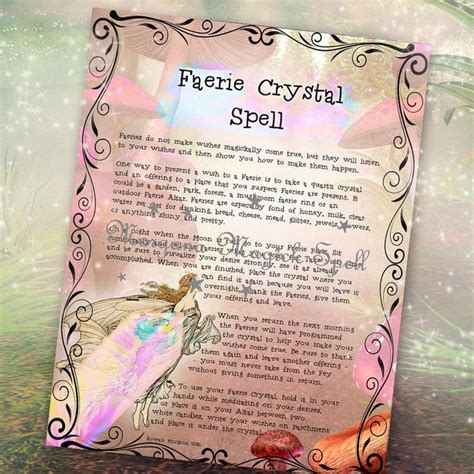 Spells of the fairy realm